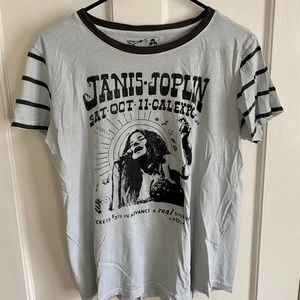 LUCKY Brand Janis Joplin Graphic Tee Sz Large